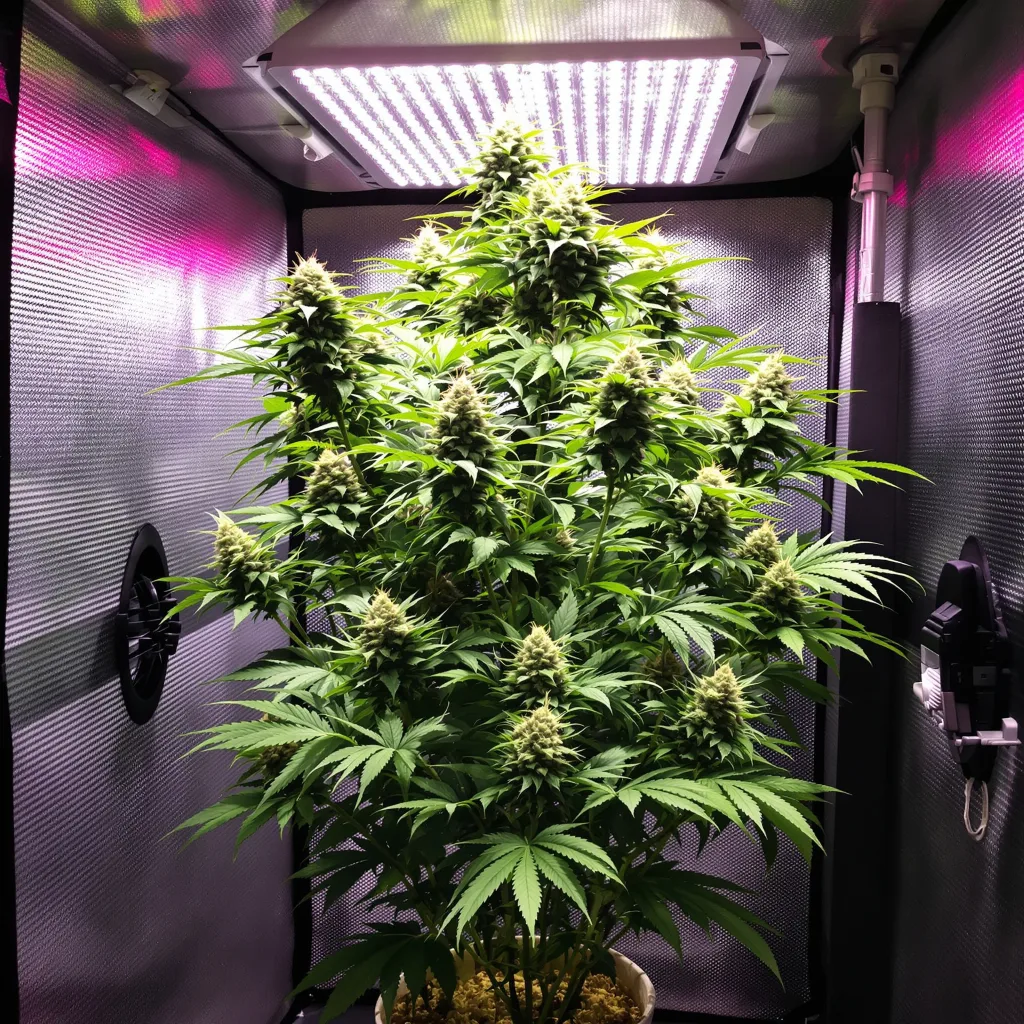 Planta de cannabis French Cookies en fase de floración — 120-180 cm feminizada