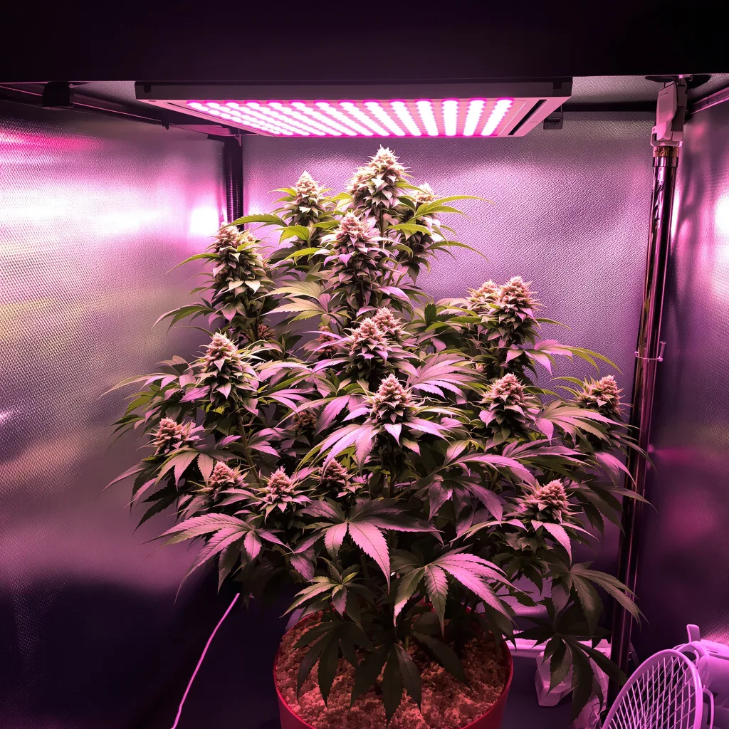 Planta de cannabis Fresh Cookies en fase de floración — 90-130 cm feminizada