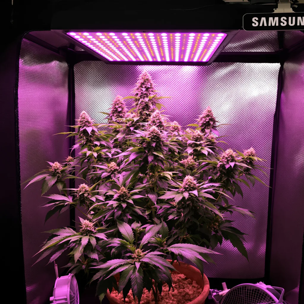 Planta de cannabis Fruit en fase de floración — 90-130 cm feminizada