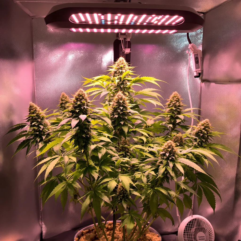 Planta de cannabis G13 Widow en fase de floración — 60-100 cm autofloración