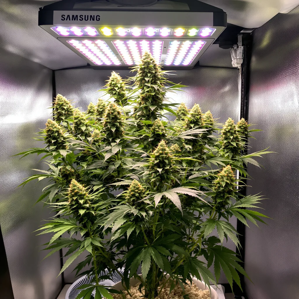 Planta de cannabis Game Changer en fase de floración — 120-180 cm feminizada