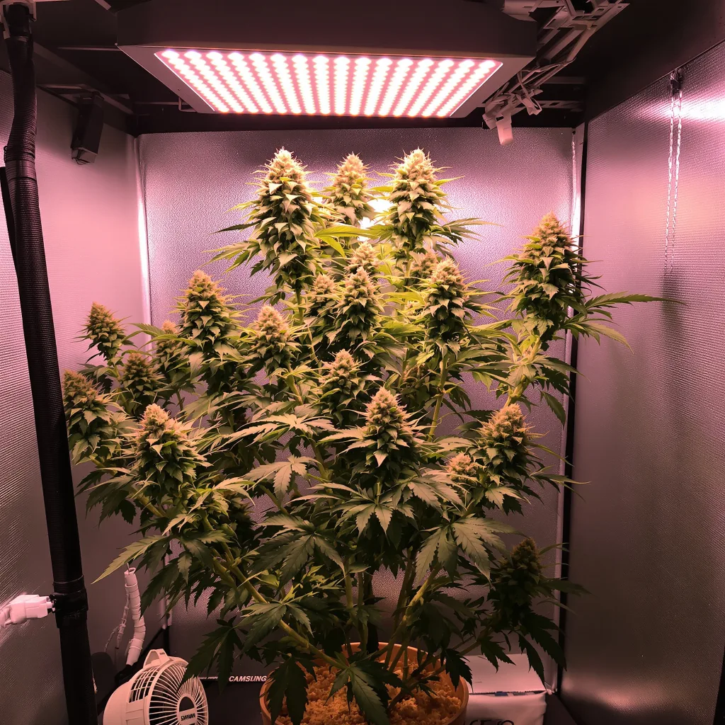 Planta de cannabis Gatekeeper OG en fase de floración — 120-180 cm feminizada