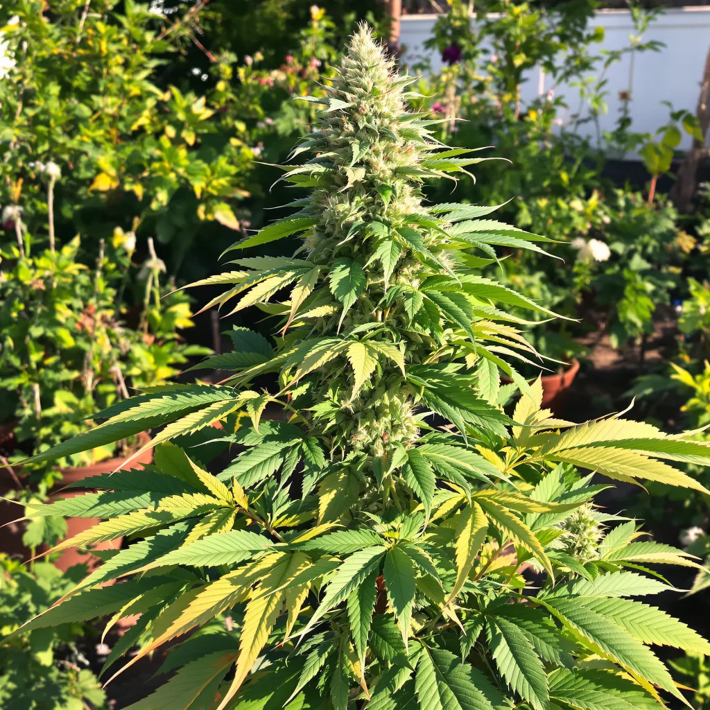 Gator Breath 88% indica / 12% sativa — flor con tricomas visibles