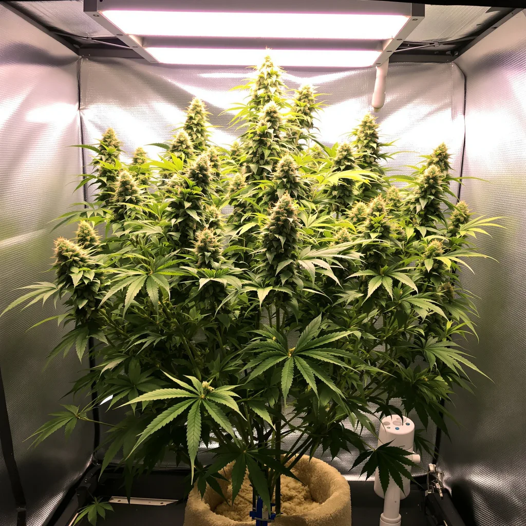 Planta de cannabis Gelato 44 en fase de floración — 120-180 cm feminizada