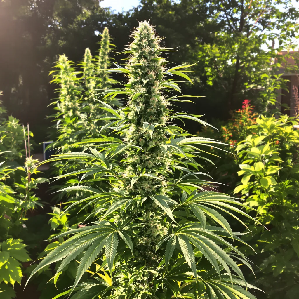 Gelato Cake 6% indica / 94% sativa — flor con tricomas visibles