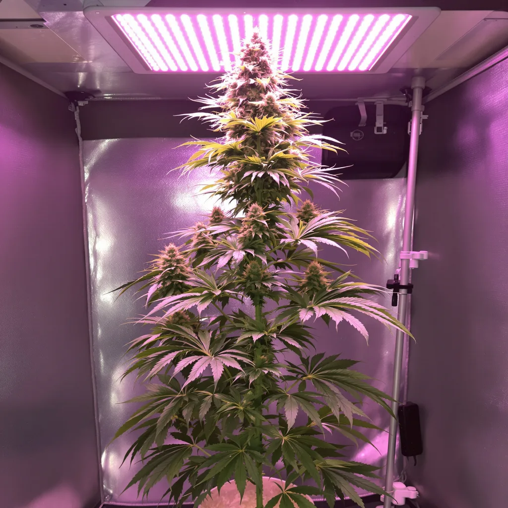 Planta de cannabis Gelato Cake en fase de floración — 150-200 cm feminizada
