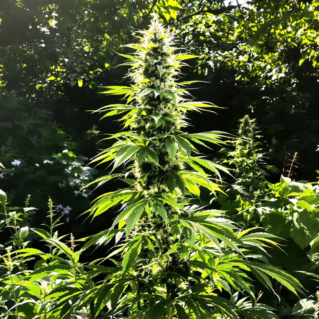 Gelato Cake 6% indica / 94% sativa — flor con tricomas visibles