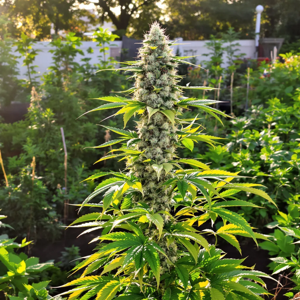 Girl Scout Cookies 37% indica / 63% sativa — flor con tricomas visibles