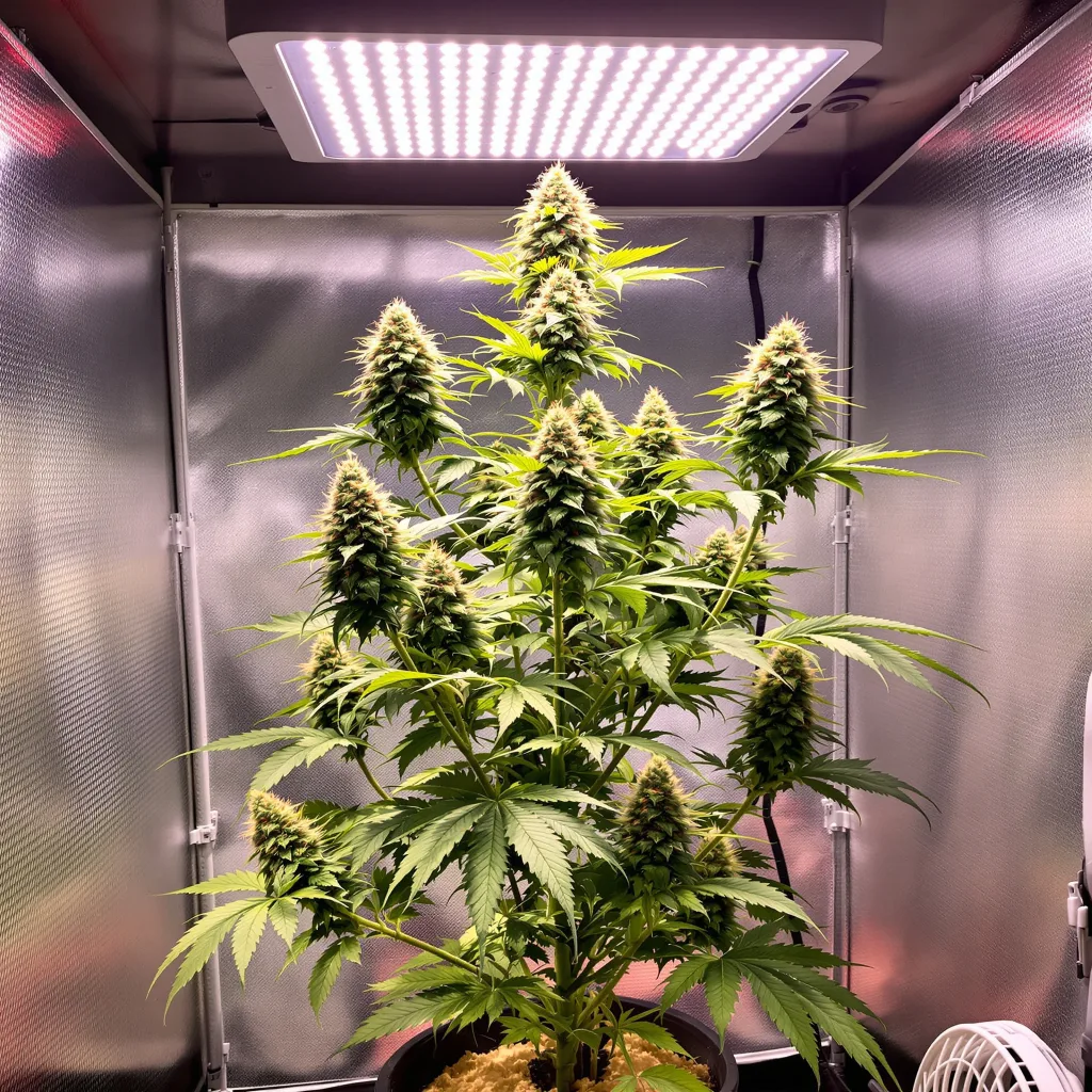 Planta de cannabis Go Time en fase de floración — 120-180 cm feminizada