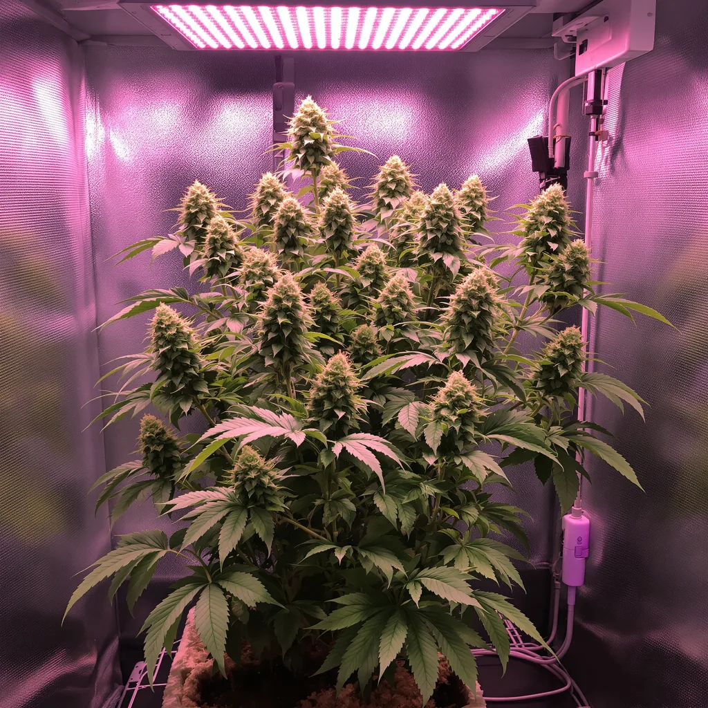 Planta de cannabis Goat Milk en fase de floración — 120-180 cm feminizada