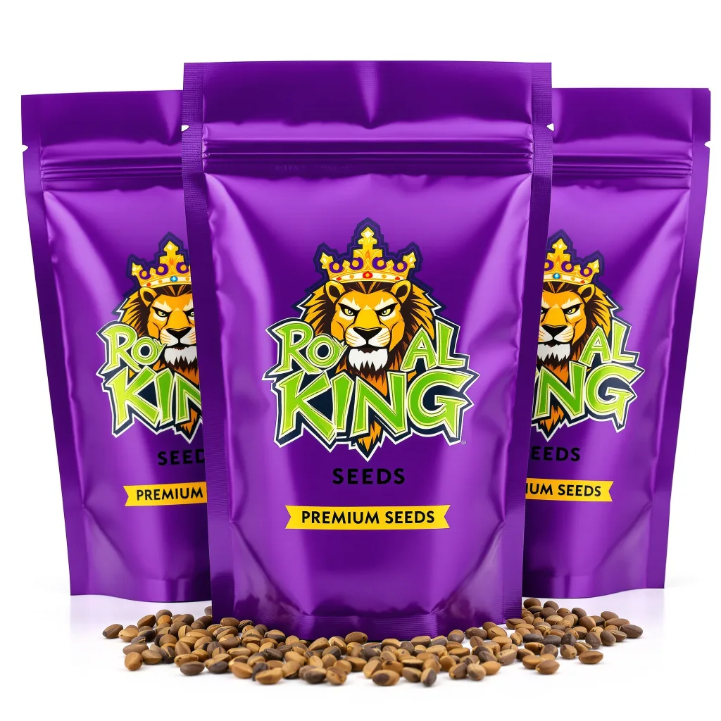 Goatlato 65% indica / 35% sativa — flor con tricomas visibles