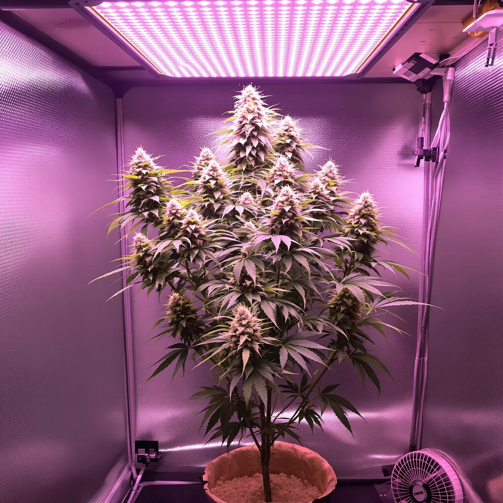 Planta de cannabis Gobbstopper en fase de floración — 120-180 cm feminizada