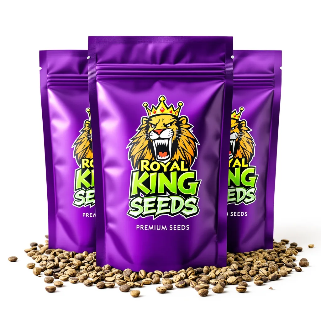 God Bud 50% indica / 50% sativa — flor con tricomas visibles