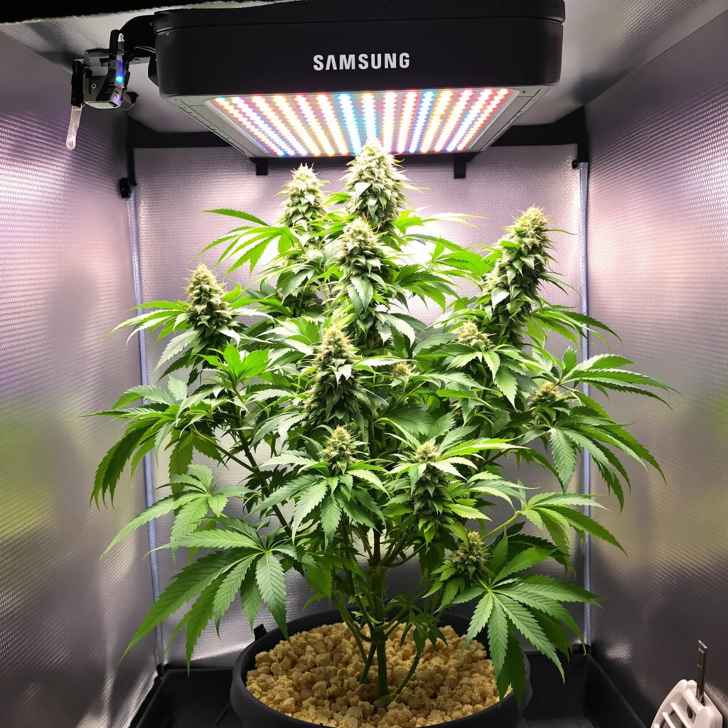 Planta de cannabis Goo en fase de floración — 90-130 cm feminizada