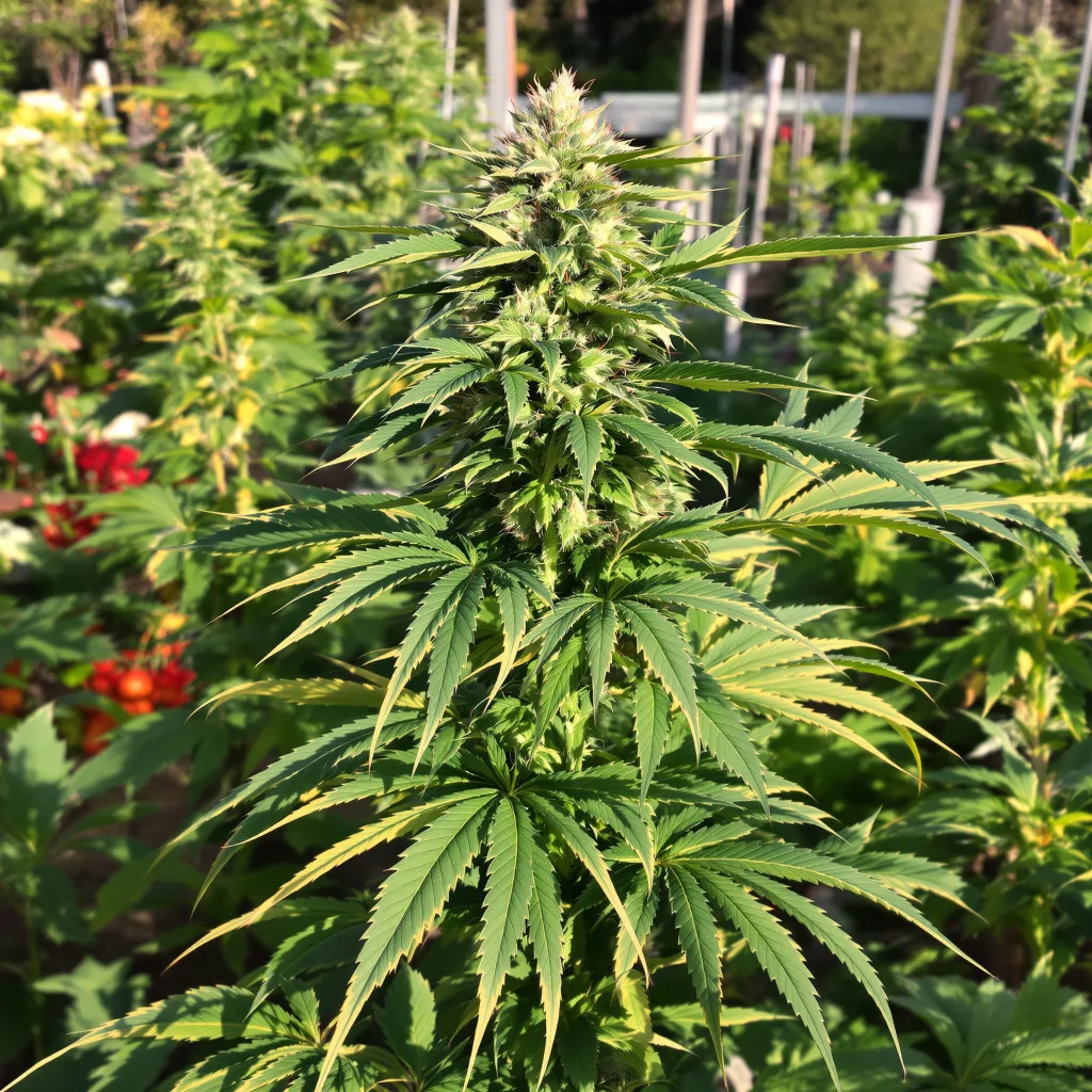 Gorilla Cookies 88% indica / 12% sativa — flor con tricomas visibles