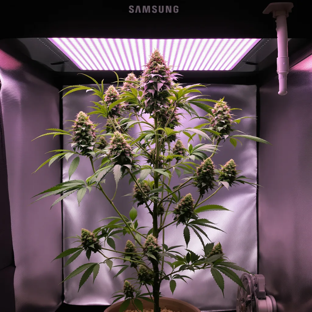 Planta de cannabis Gorilla Nut en fase de floración — 120-180 cm feminizada