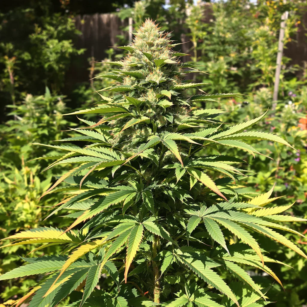 Grand Doggy Purps 68% indica / 32% sativa — flor con tricomas visibles