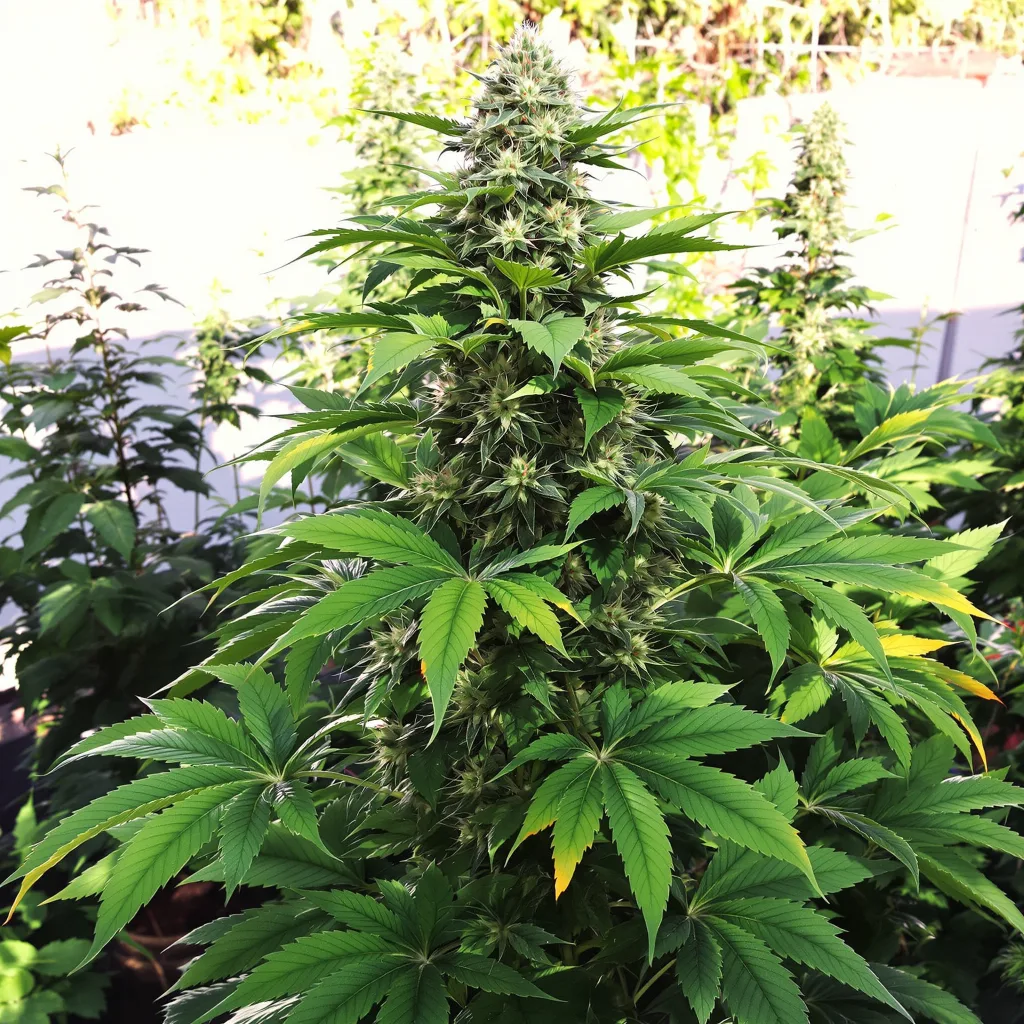 Grape Drink 89% indica / 11% sativa — flor con tricomas visibles