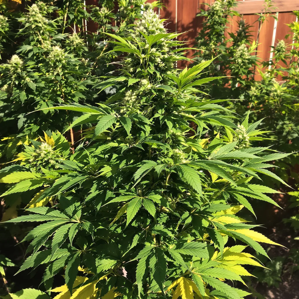 Green Crack Punch 84% indica / 16% sativa — flor con tricomas visibles