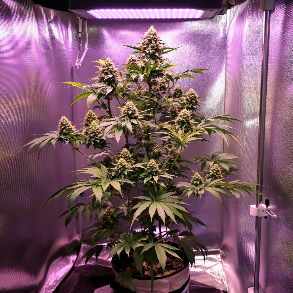 Planta de cannabis Green Line OG en fase de floración — 120-180 cm feminizada
