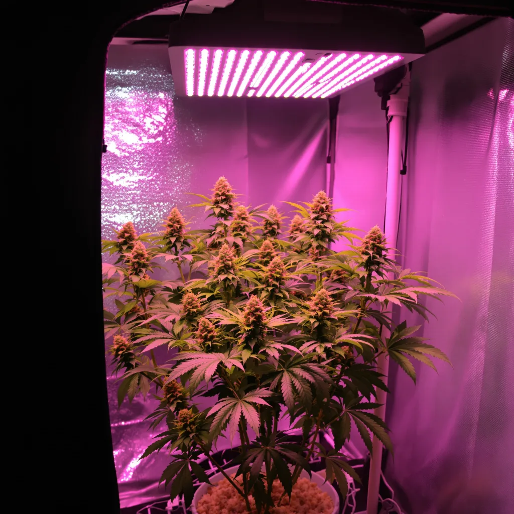 Planta de cannabis Green Love Potion en fase de floración — 90-130 cm feminizada