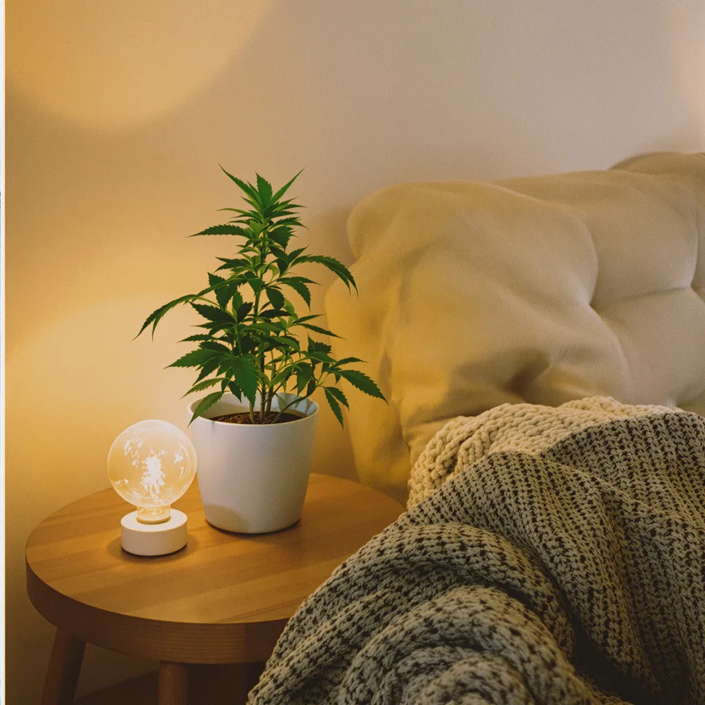 Green Poison 80% indica / 20% sativa — flor con tricomas visibles