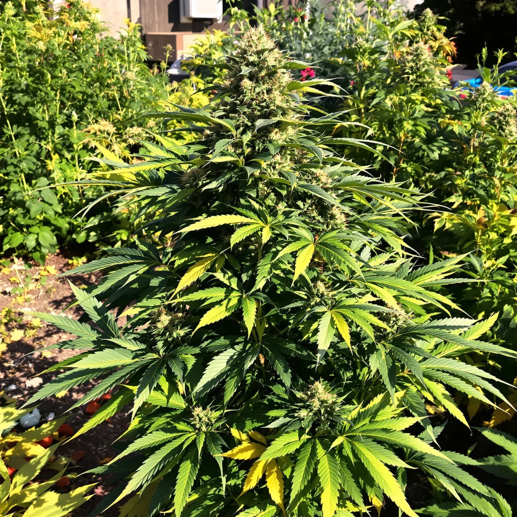 Green Ribbon 78% indica / 22% sativa — flor con tricomas visibles