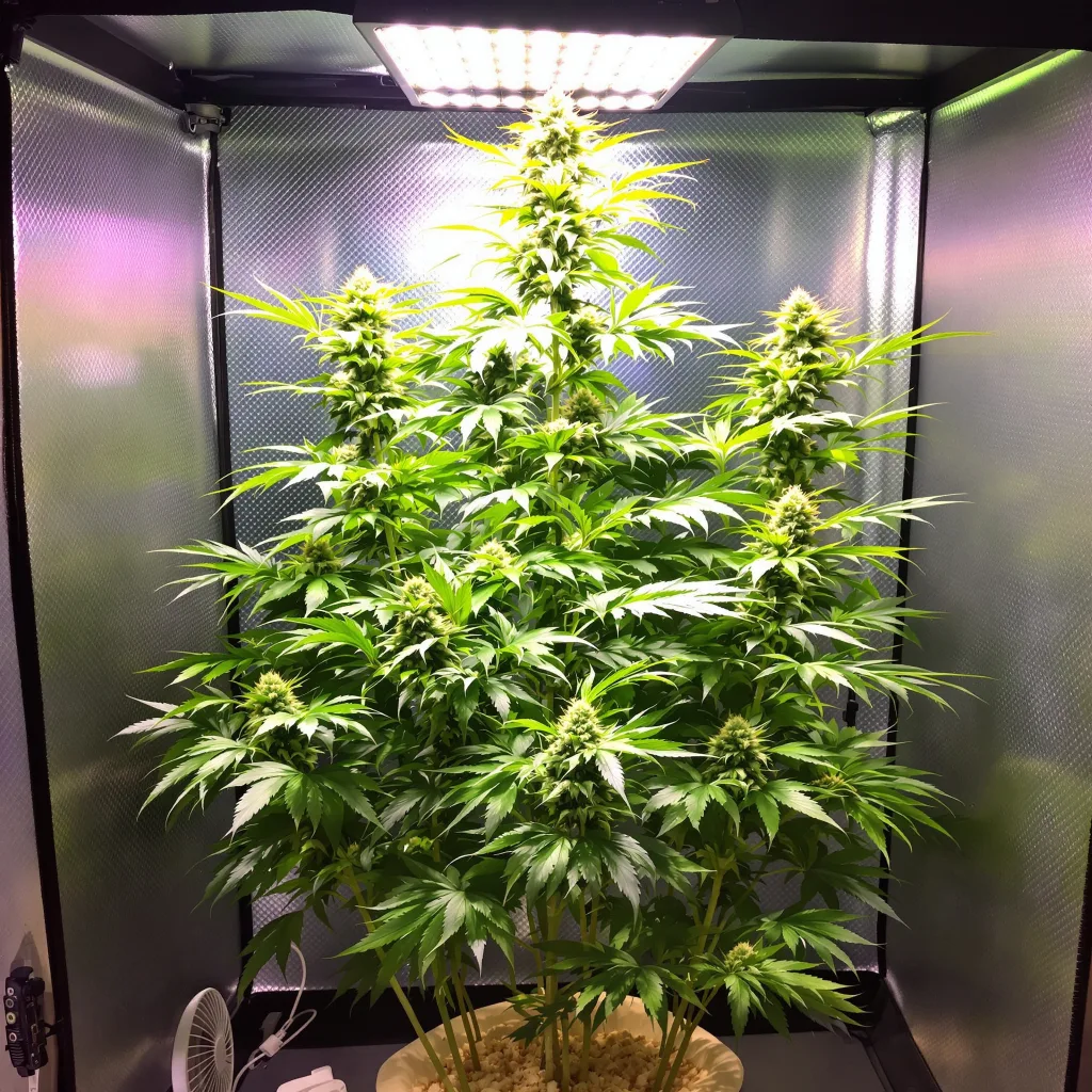 Planta de cannabis Grilled Cheese en fase de floración — 150-200 cm feminizada