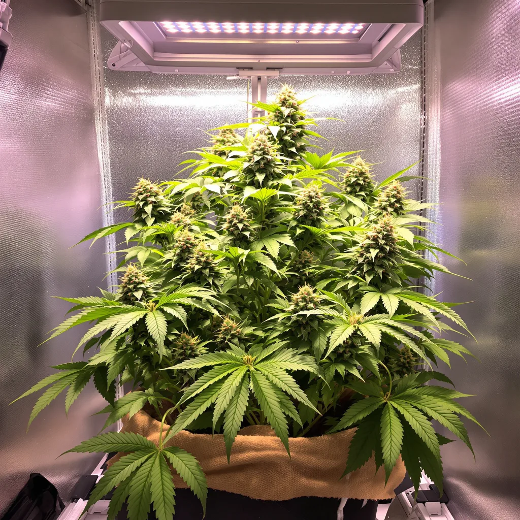 Planta de cannabis Harmonia en fase de floración — 90-130 cm feminizada