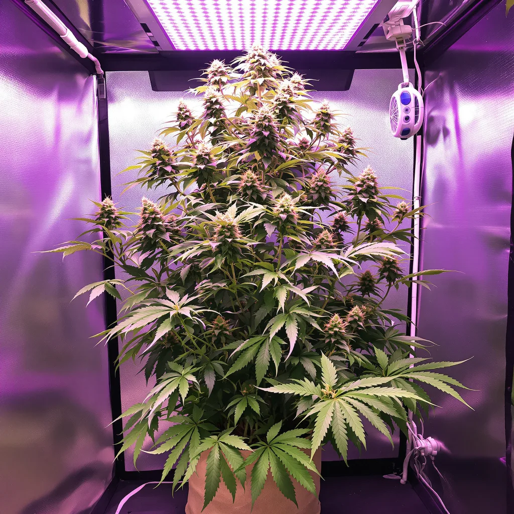 Planta de cannabis Headband en fase de floración — 120-180 cm feminizada