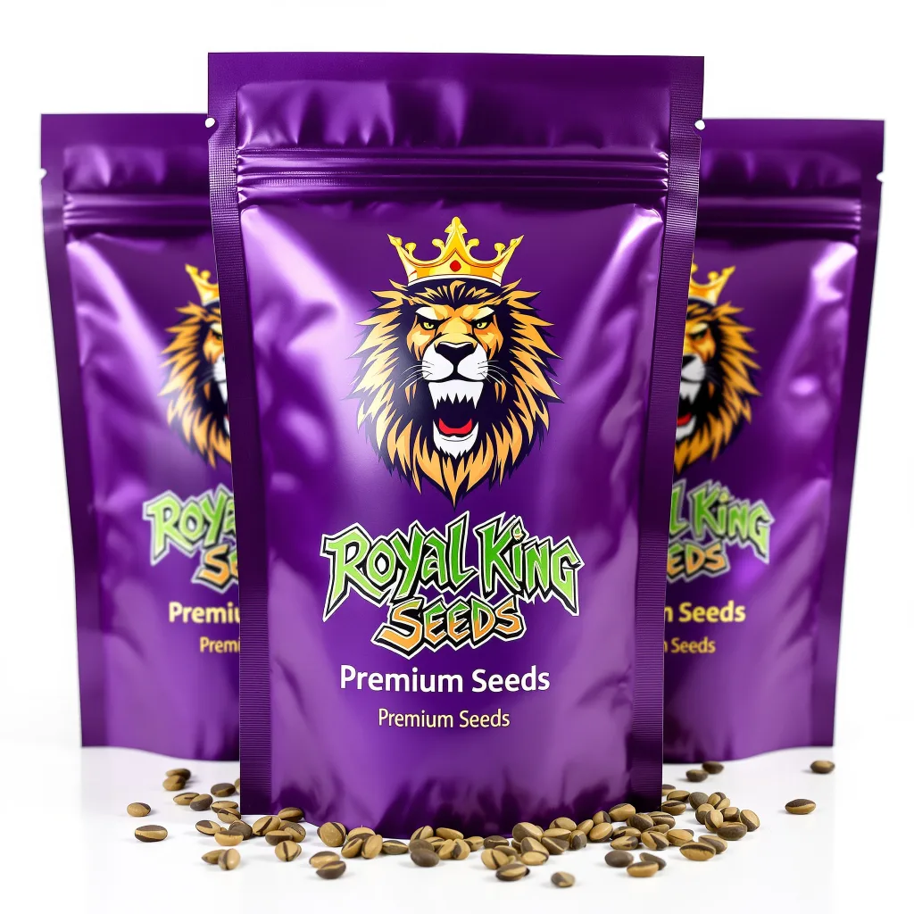 Heavy Duty Fruity 60% indica / 50% sativa — flor con tricomas visibles