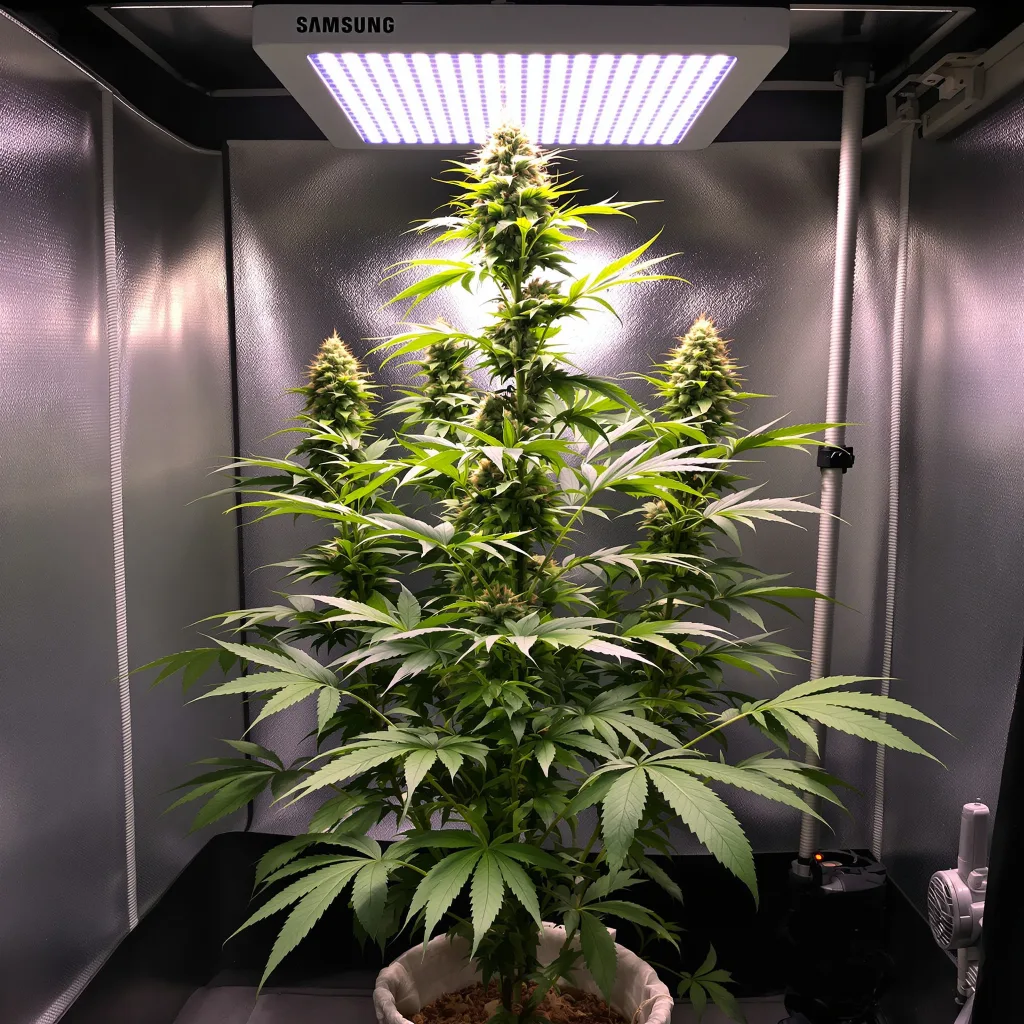 Planta de cannabis Hektol en fase de floración — 150-200 cm feminizada
