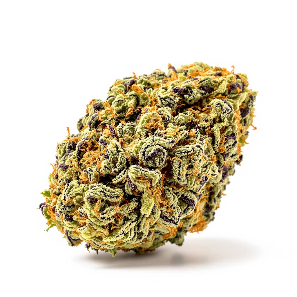 Hercules 89% indica / 11% sativa — flor con tricomas visibles