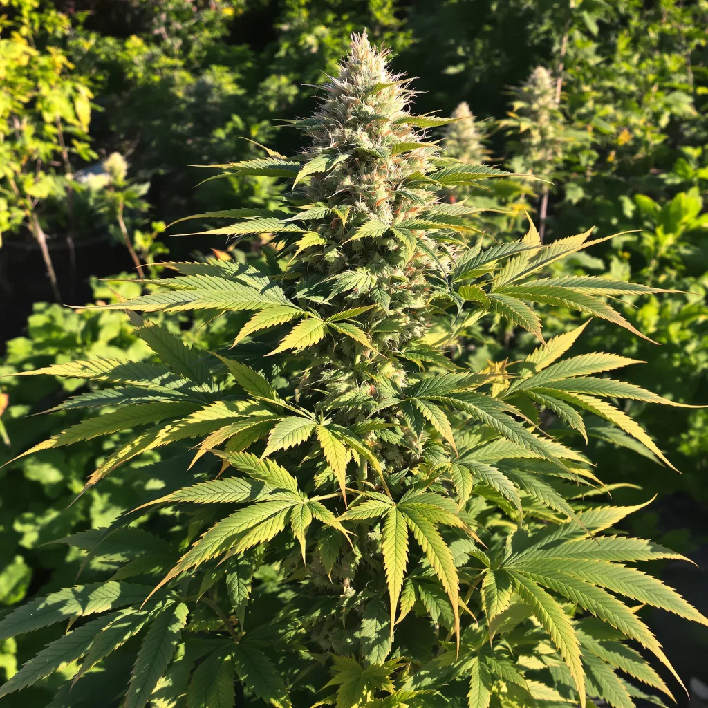 High Resin Strains Mixpack 68% indica / 32% sativa — flor con tricomas visibles