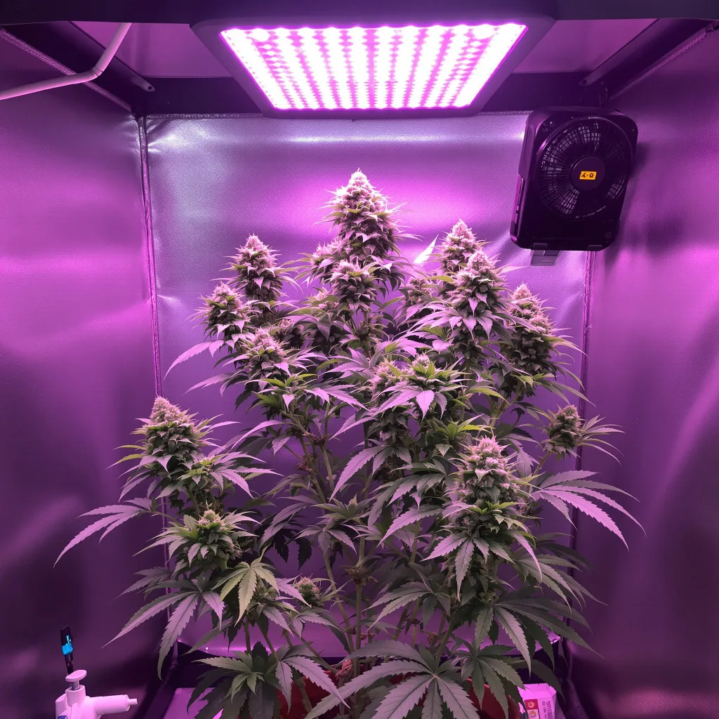 Planta de cannabis High Resin Pack en fase de floración — 120-180 cm feminizada