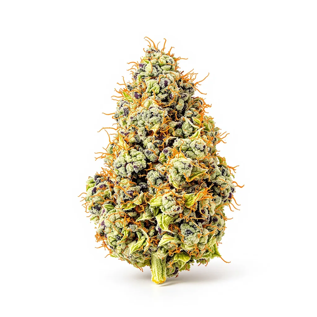 High Resin Pack 60% indica / 40% sativa — flor con tricomas visibles