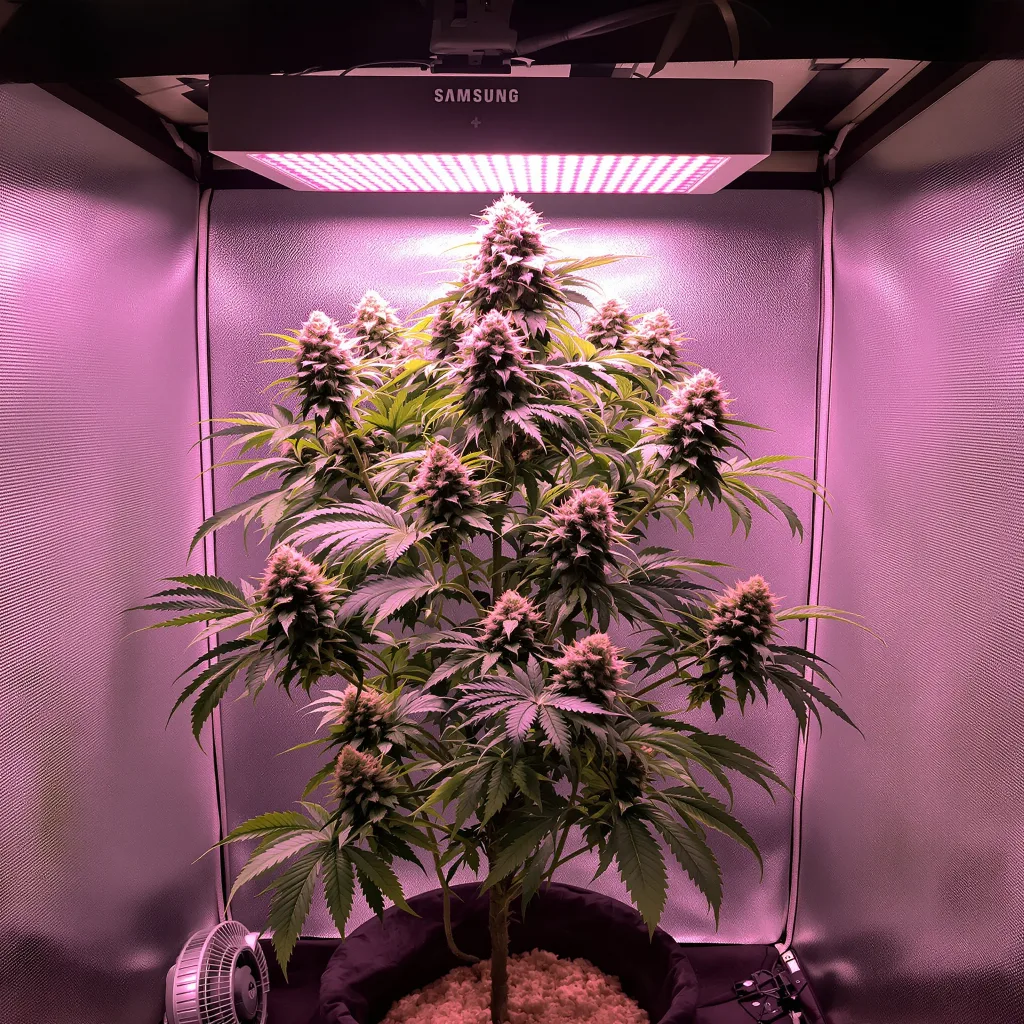 Planta de cannabis Holy Grail Kush en fase de floración — 120-180 cm feminizada