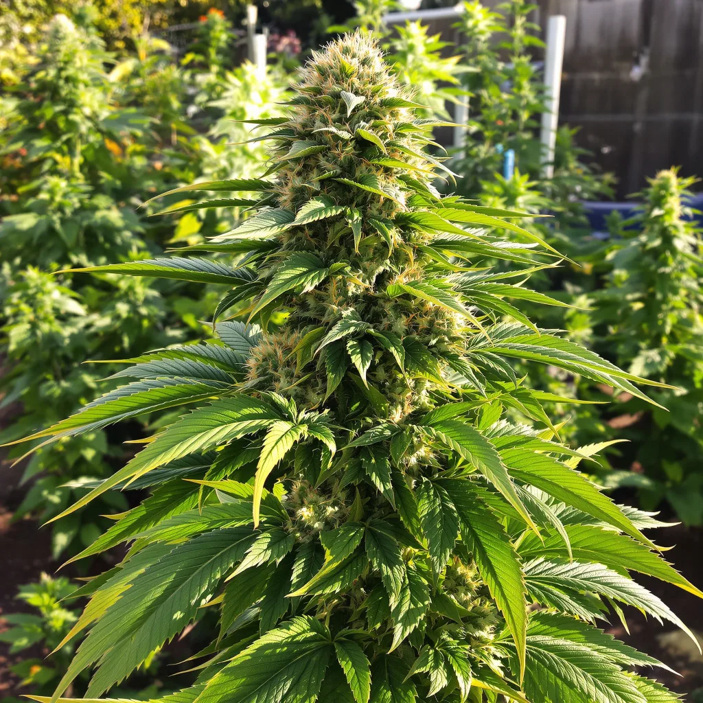 Hyper Critical 68% indica / 32% sativa — flor con tricomas visibles