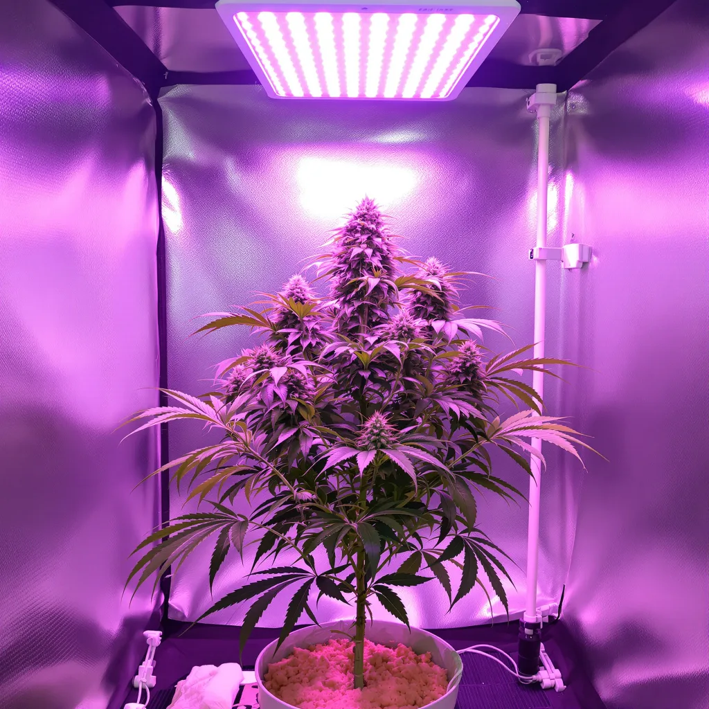 Planta de cannabis Iced Widow en fase de floración — 90-130 cm feminizada