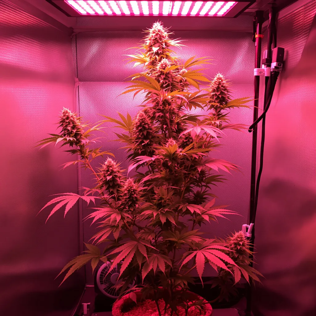 Planta de cannabis Industrial Plant en fase de floración — 60-100 cm autofloración