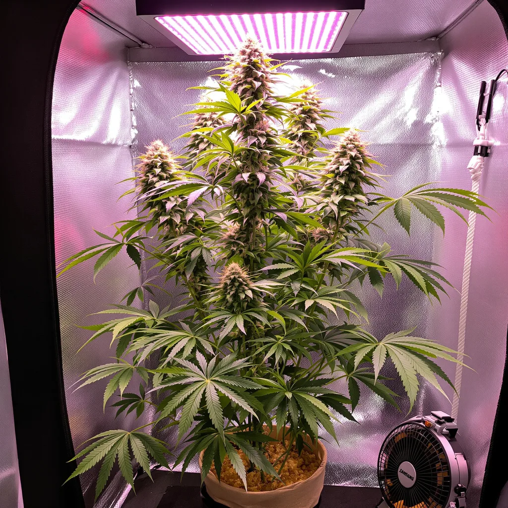 Planta de cannabis Industrial Plant en fase de floración — 150-200 cm feminizada