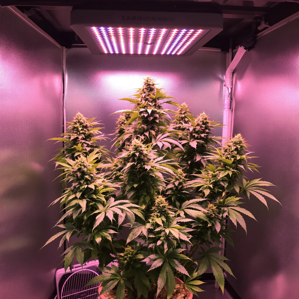 Planta de cannabis Ingrid en fase de floración — 90-130 cm feminizada