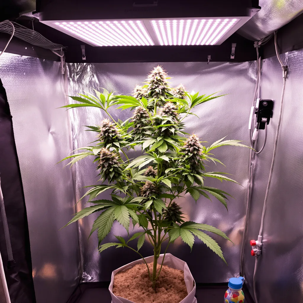 Planta de cannabis Jack Herer en fase de floración — 120-180 cm feminizada