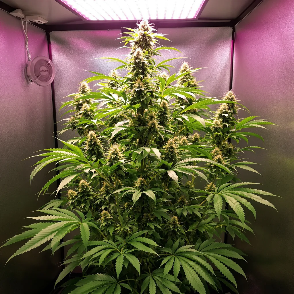 Planta de cannabis Jack the Ripper en fase de floración — 150-200 cm feminizada