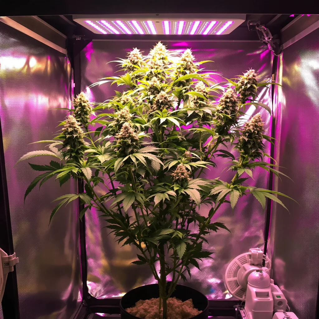 Planta de cannabis Jacked-Up en fase de floración — 120-180 cm feminizada