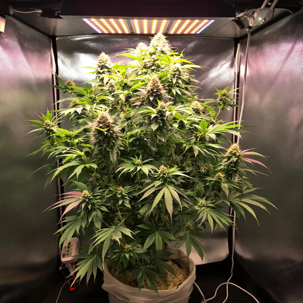 Planta de cannabis JGR en fase de floración — 120-180 cm feminizada