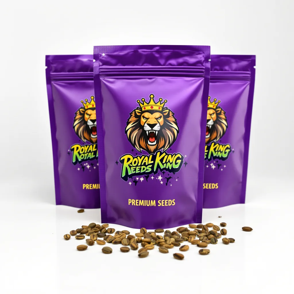Kahuna 14% indica / 86% sativa — flor con tricomas visibles