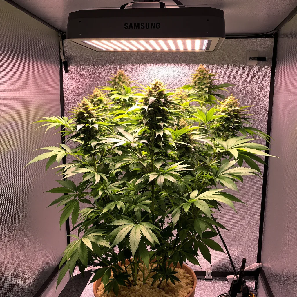 Planta de cannabis Kandahar en fase de floración — 90-130 cm feminizada