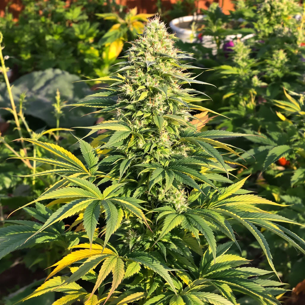 Killer 84% indica / 16% sativa — flor con tricomas visibles