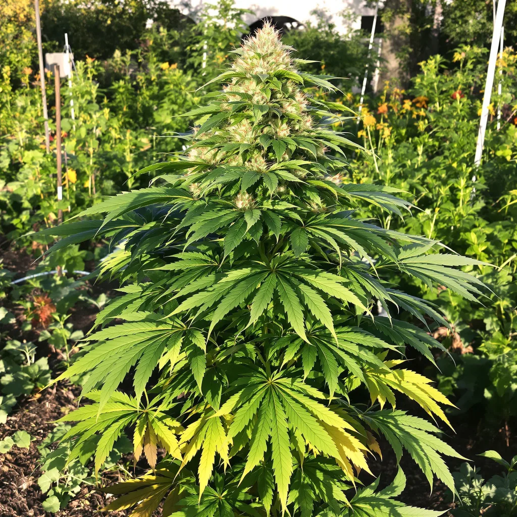 King Kong 80% indica / 20% sativa — flor con tricomas visibles